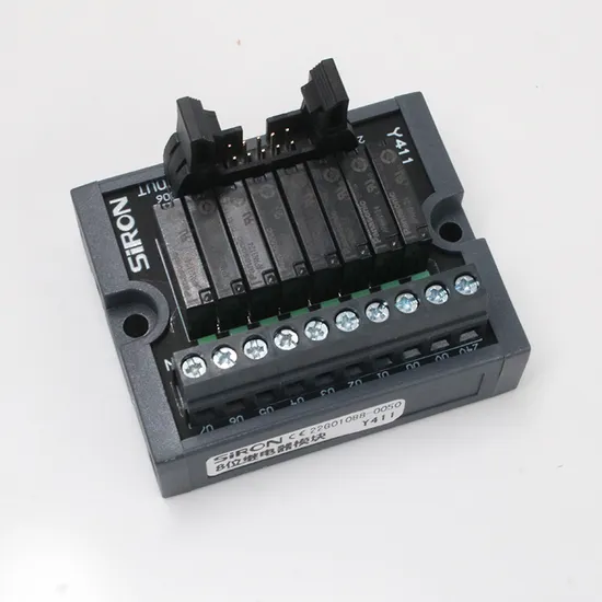 Siron PLC-Relaismodul 10p IDC Hupenübertragungsadapter Hupensitzübertragungs-Relaismodul