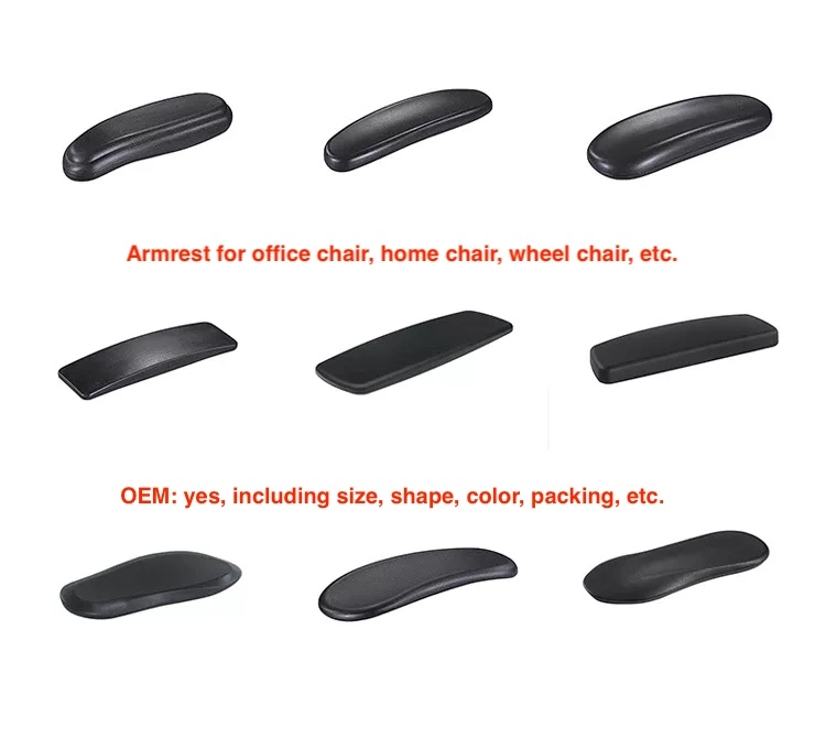 Wholesale Office Chair Armrest Spare Parts Standard PU Armrest